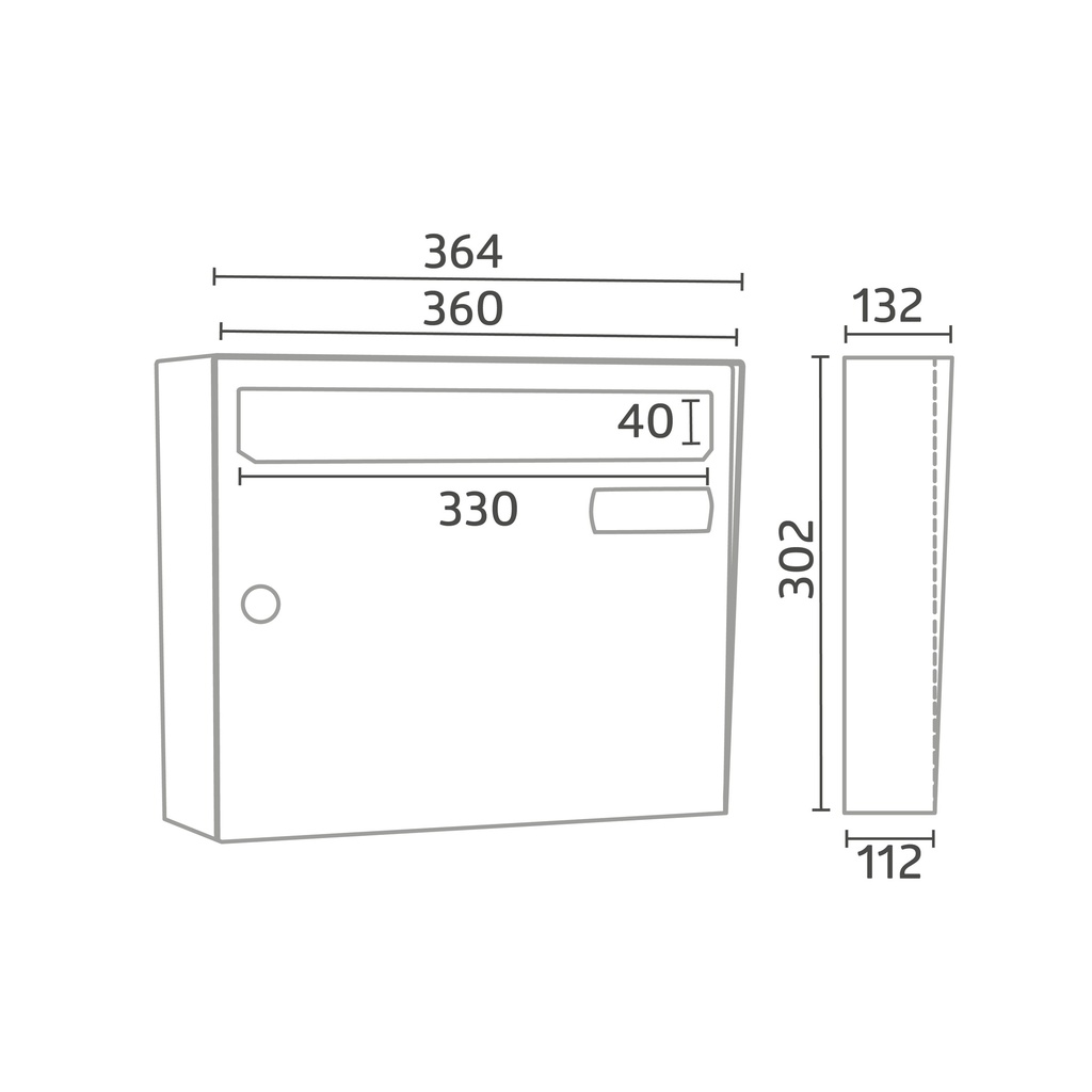 Buzón Kompact VE36 - MARINE