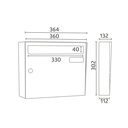 Buzón Kompact VE36 - MARINE