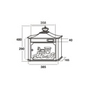 Buzón Garden 80 Blanco