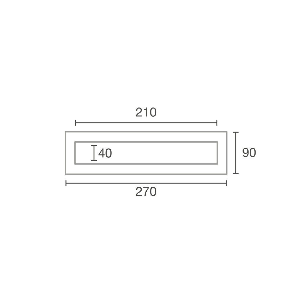 Bocacartas Estándar 210