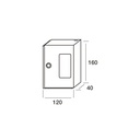 Caja Llave Emergencia - Puerta Cristal