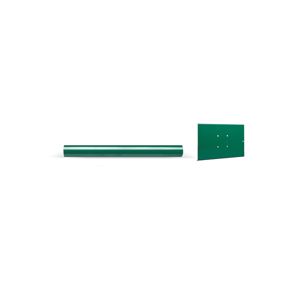 Poste + Placa Unión Panera Horizontal Verde Foresta RM6009